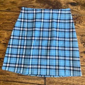 John galt brandy Melville plaid mini skirt